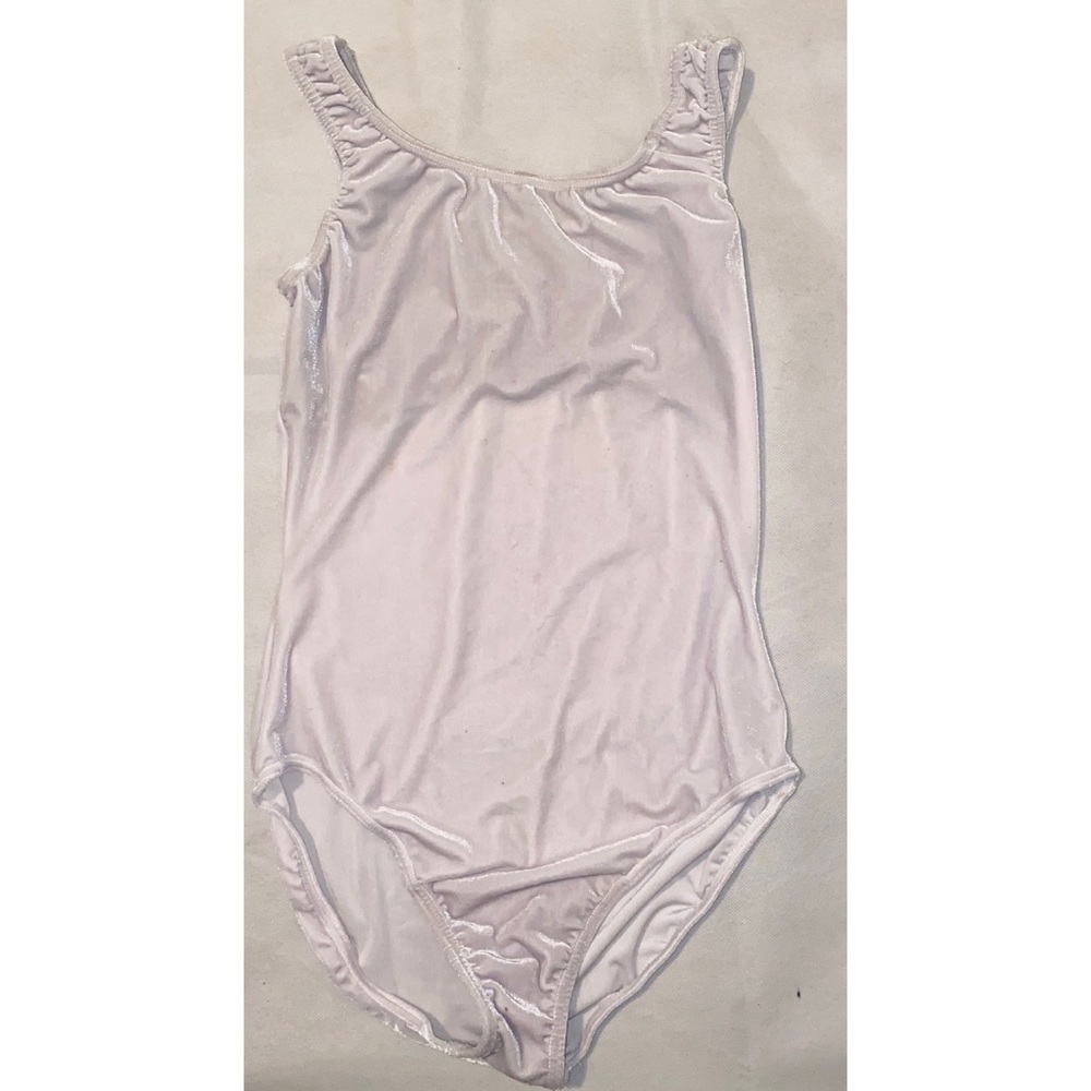 White (Velvet/fuzzy feel) leotard 🩰